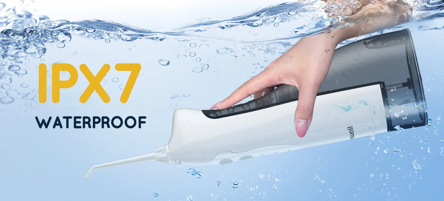 Bathroom Oral Care Portable Water Flosser and Electric Toothbrush Combo - 12