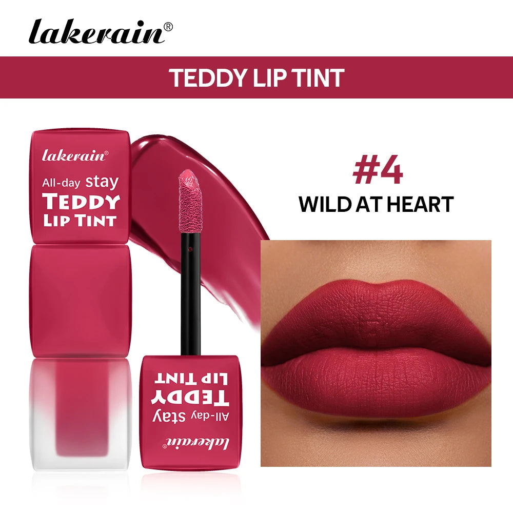 Daily Makeup Teddy Lip Tint With Long Lasting Waterproof Matte Finish