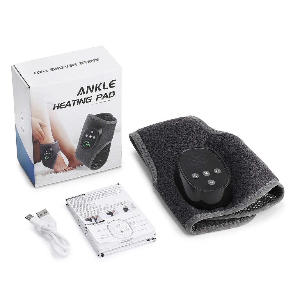 After Sports Recovery Heated Ankle Massager With Vibration And Heat Relief - 19
