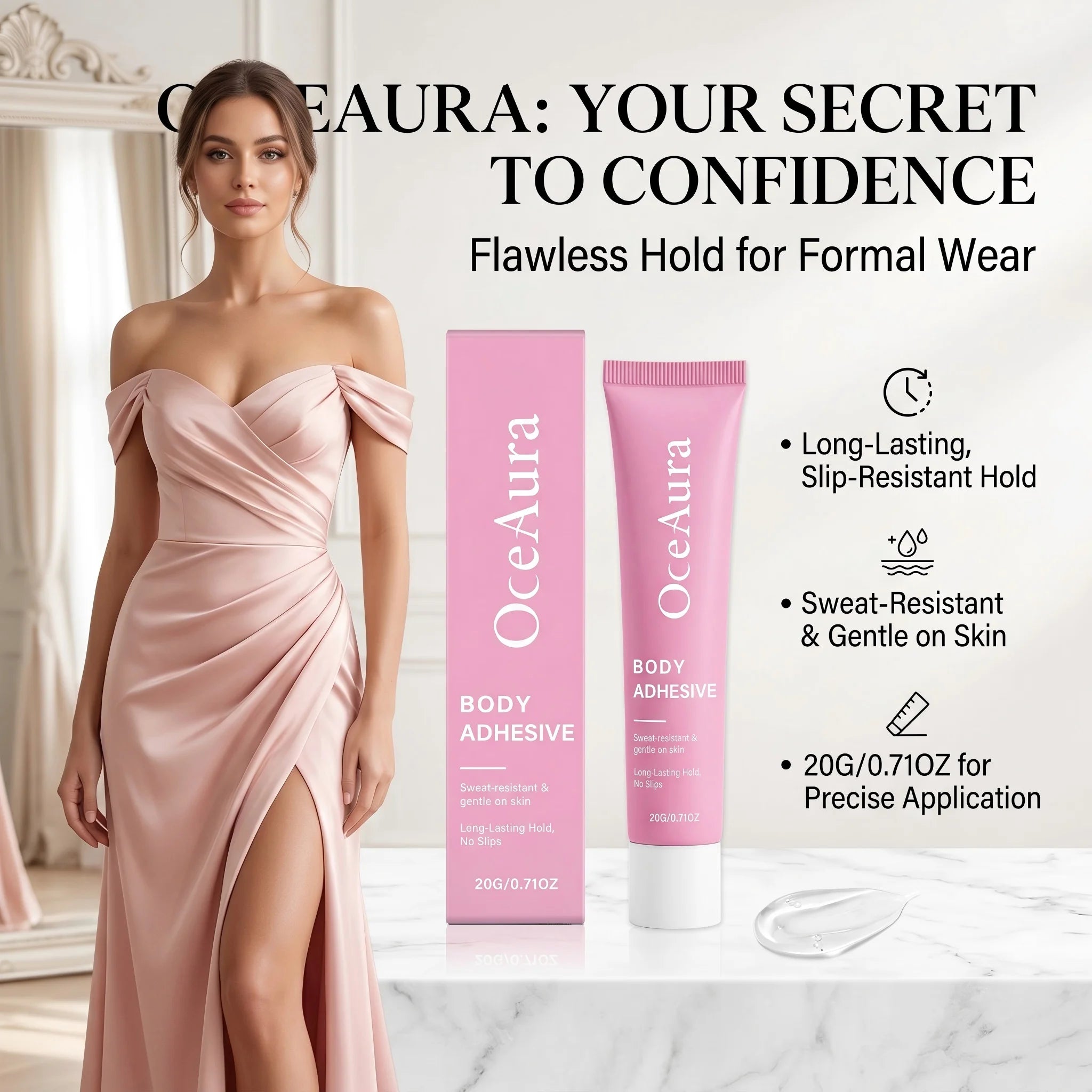 Daily Wear Body Adhesive for Clothing Secures Outfits Safely All Day - 6