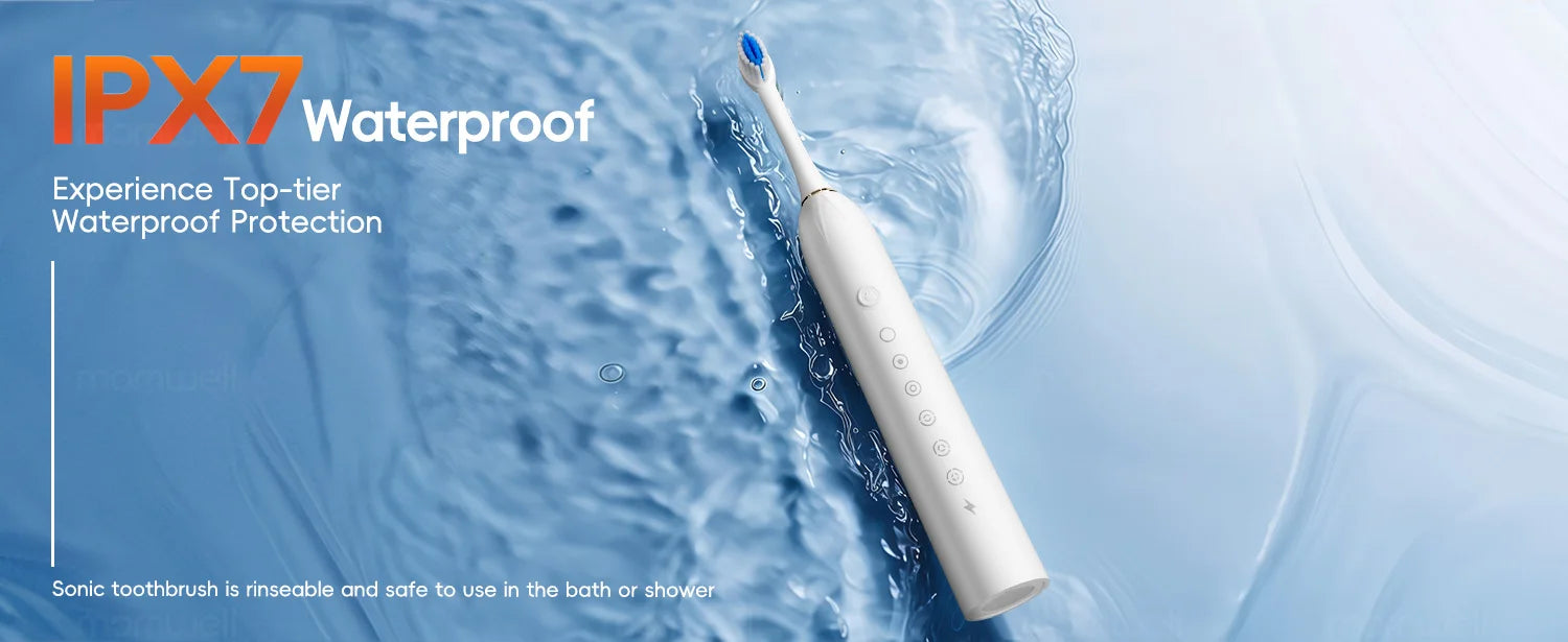 Bathroom Oral Care Mornwell Water Flosser And Electric Toothbrush Kit - 18