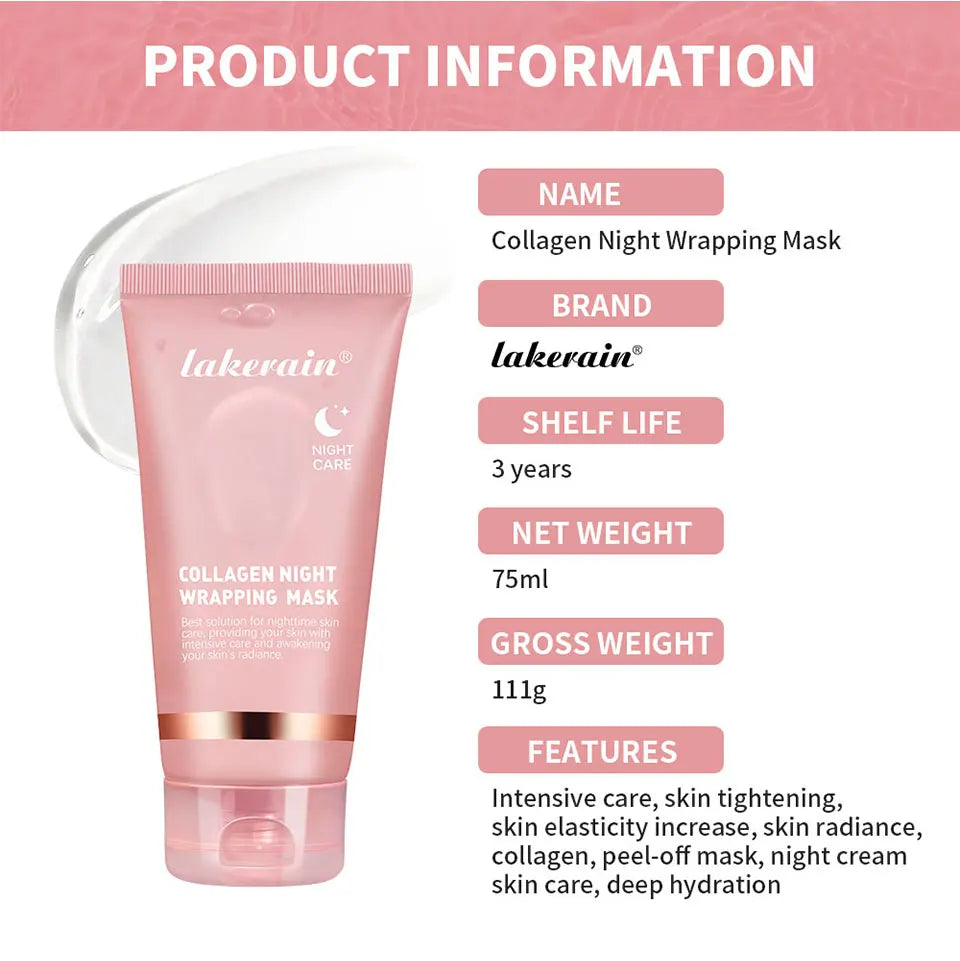 Daily Skincare Routine Collagen Jelly Cream and Peel Off Mask Set - 18