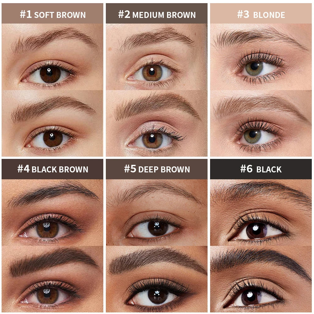 Daily Makeup Routine Waterproof Eyebrow Mousse for Thick Fluffy Brows