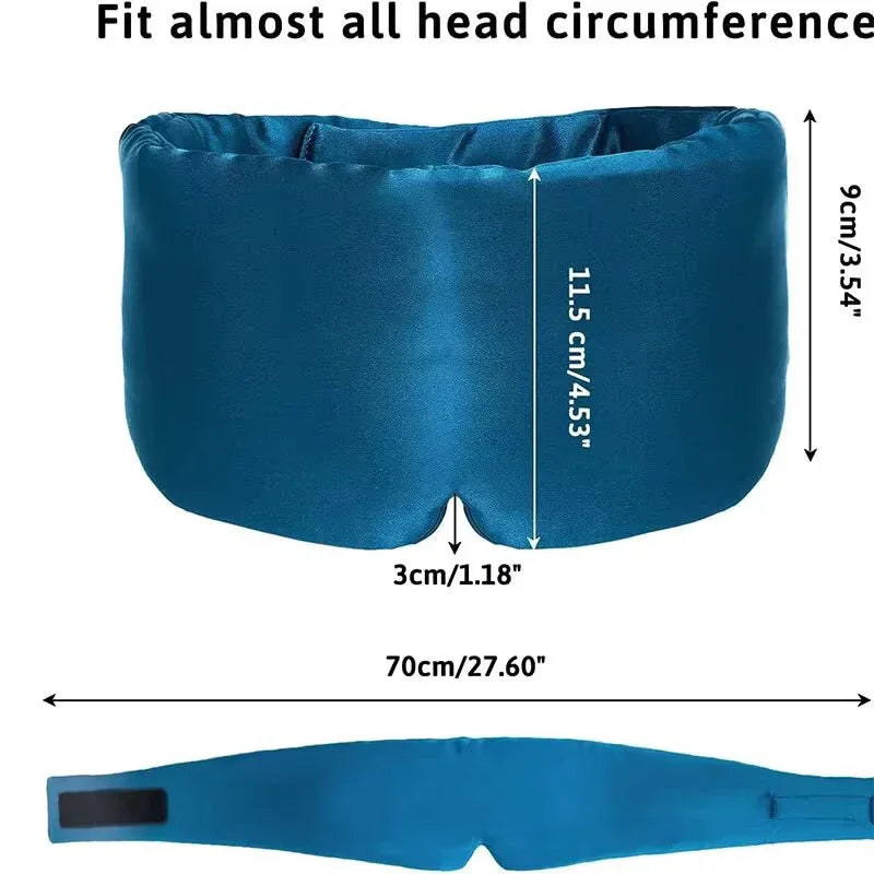 Better Travel Rest Silk Sleep Mask for Soft Pressureless Eye Coverage