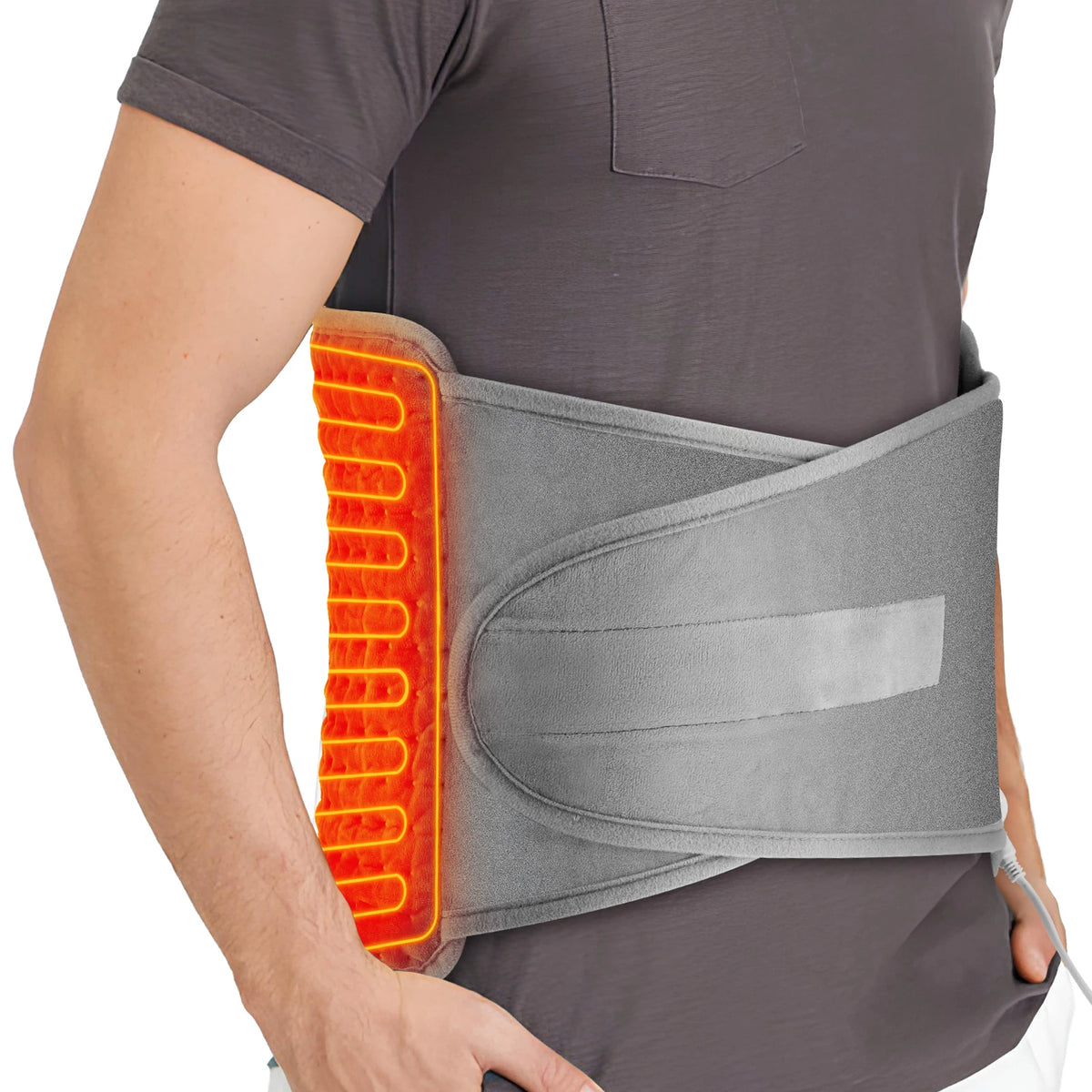 Office And Home Electric Heating Waist Belt For Soothing Lumbar Warmth