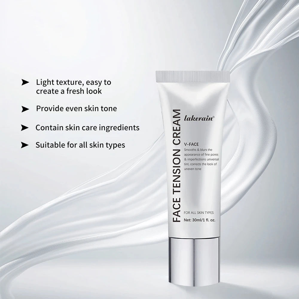 Flawless Makeup Face Tension Cream for Smooth and Even Skin Tone