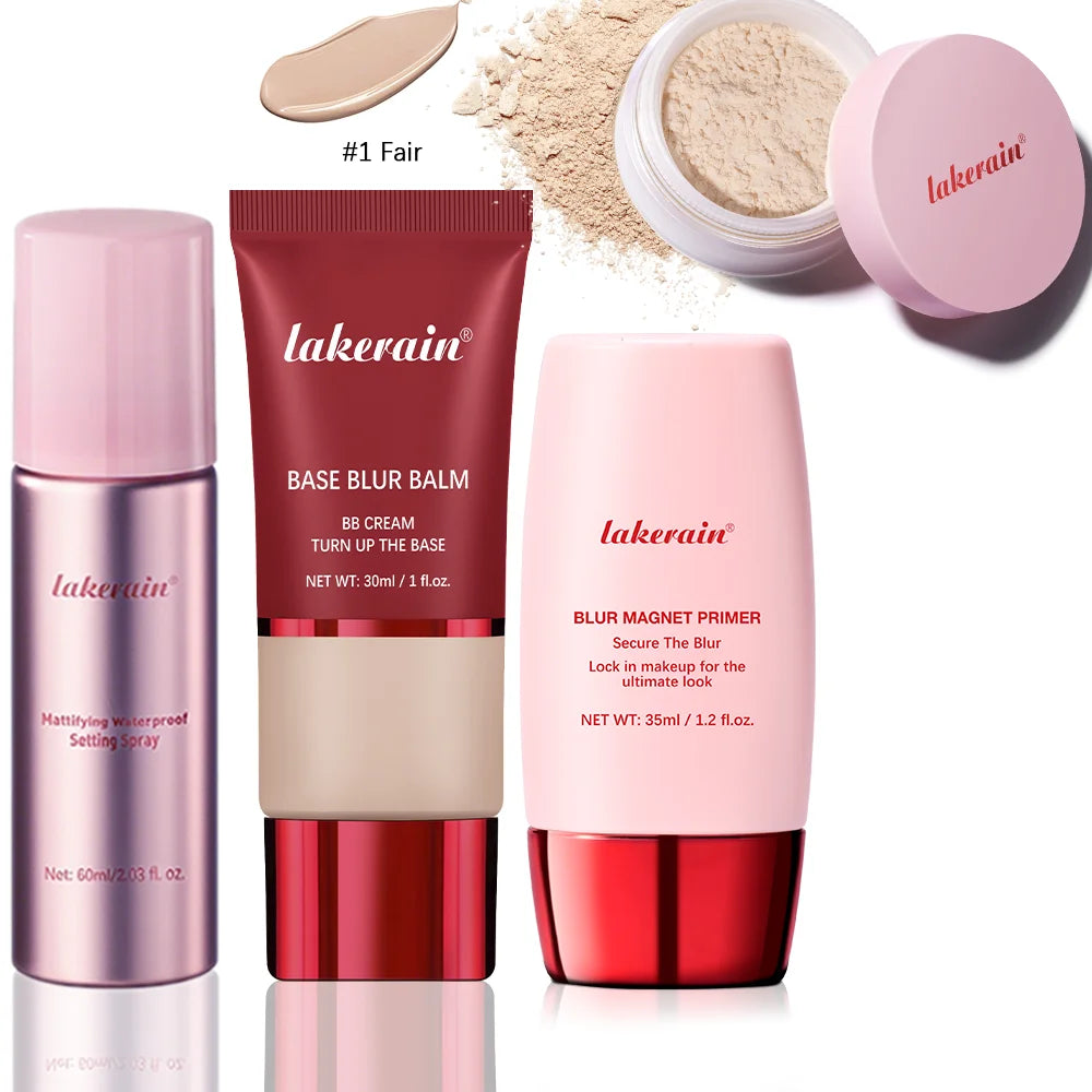 Daily Makeup Routine Ultimate Makeup Set For Flawless Matte Coverage
