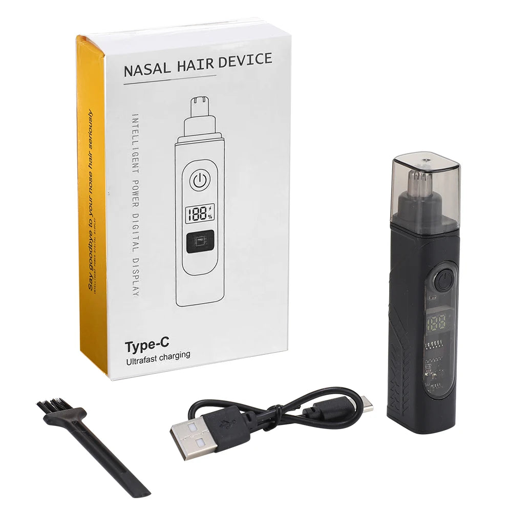Daily Grooming Electric Nose Hair Trimmer for Painless Shaving