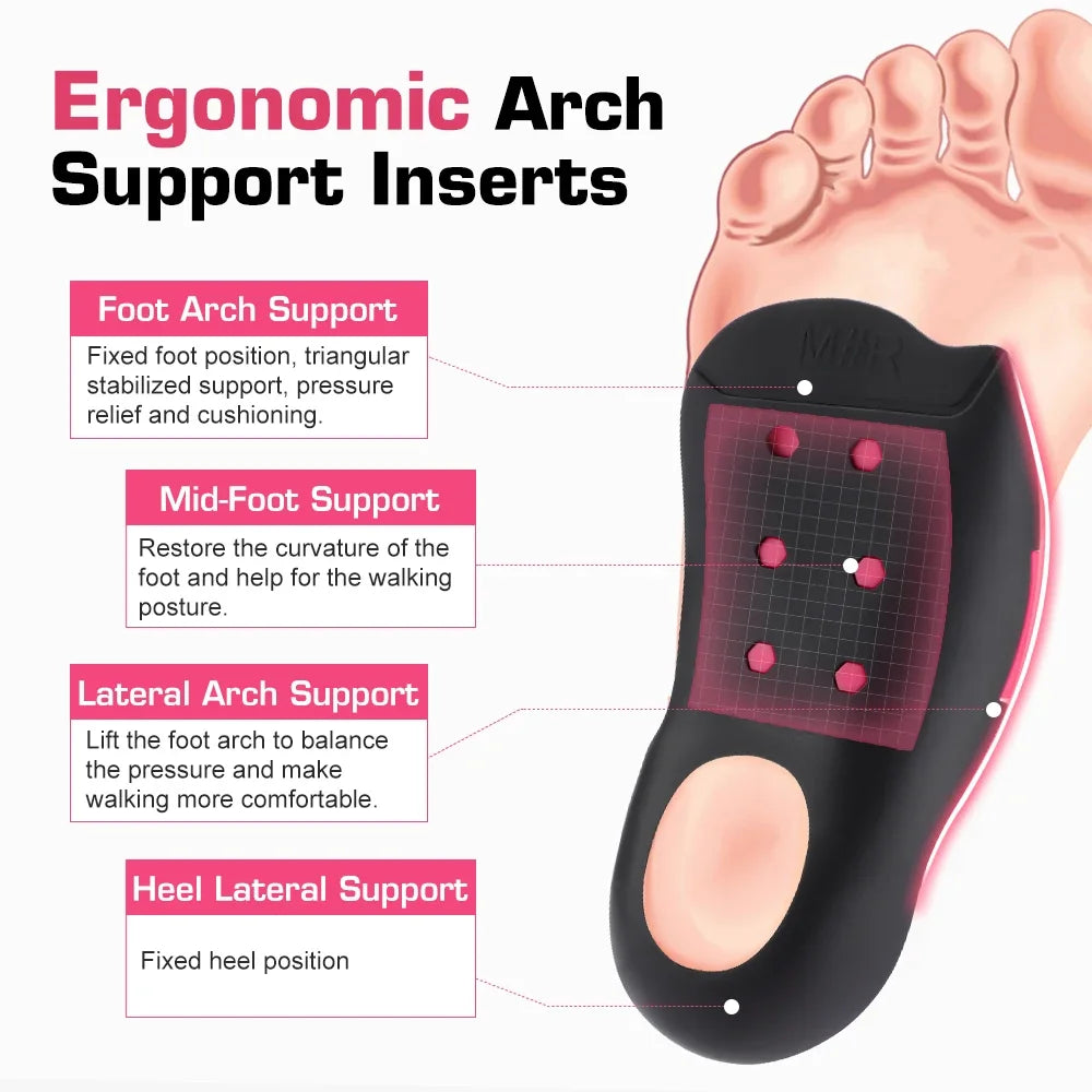 Daily footwear Arch Support Insoles for flat feet and fallen arches relief