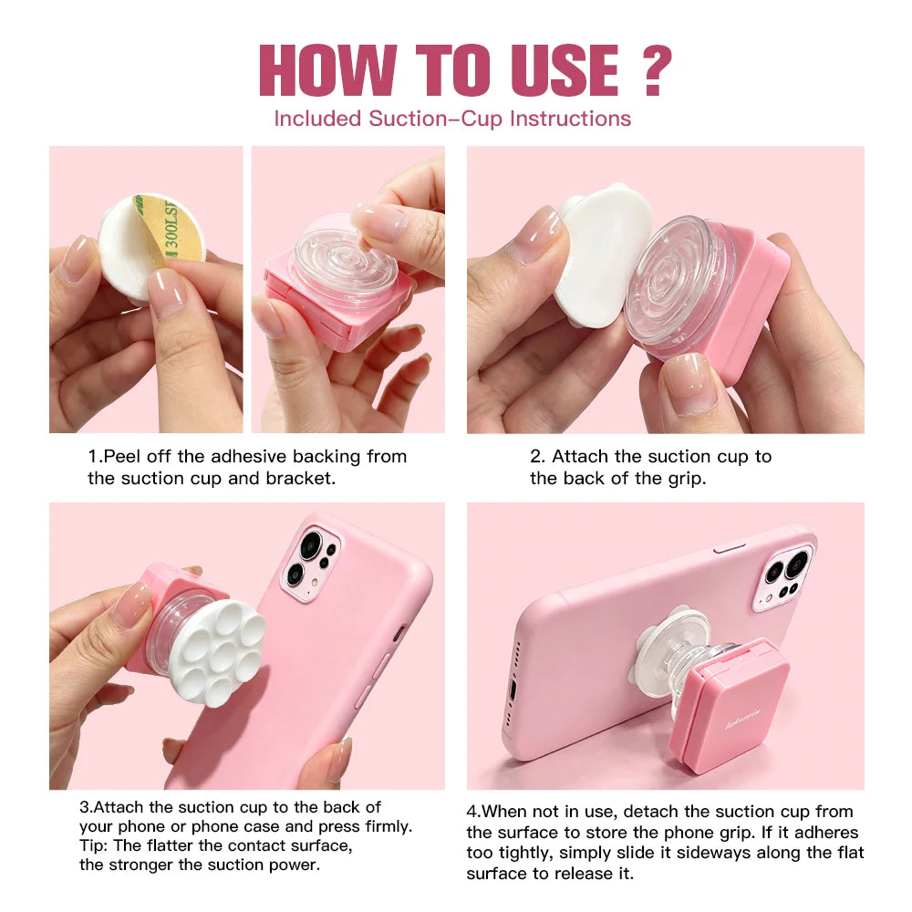 Daily Makeup Pressed Powder Plus Phone Grip For Touch Ups - 6