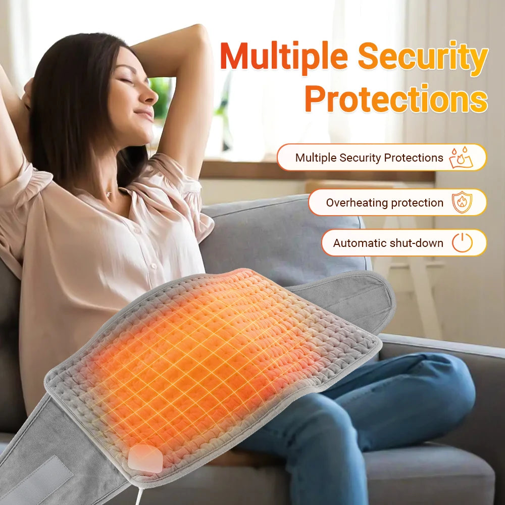 Winter relaxation Electric Heating Pad Belt with soothing warm settings - 14