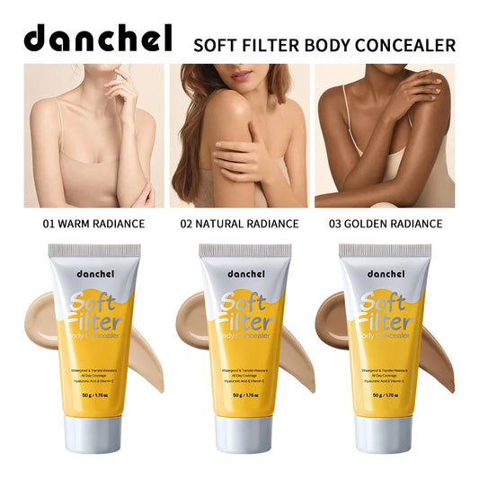 Cover Tattoos And Scars With Waterproof Body Concealer Cream