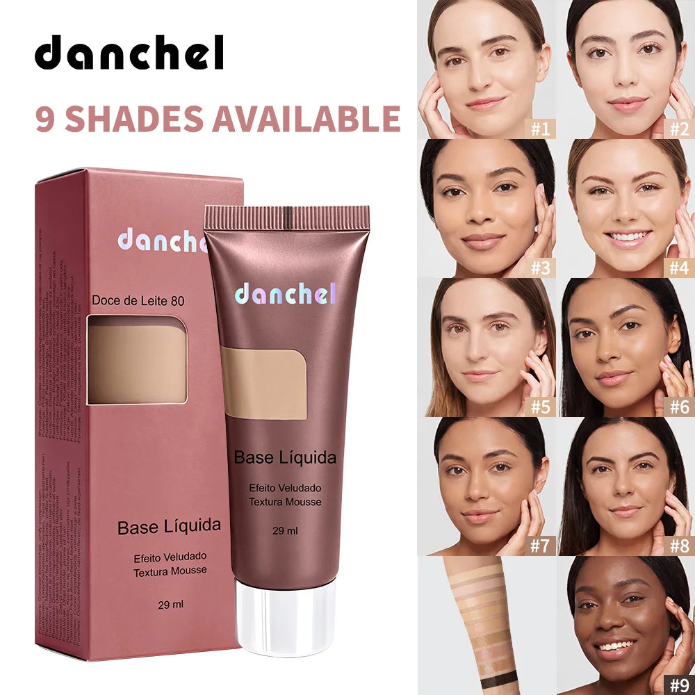 Daily Makeup Routine Liquid Foundation Long Lasting Velvet Matte Finish - 1