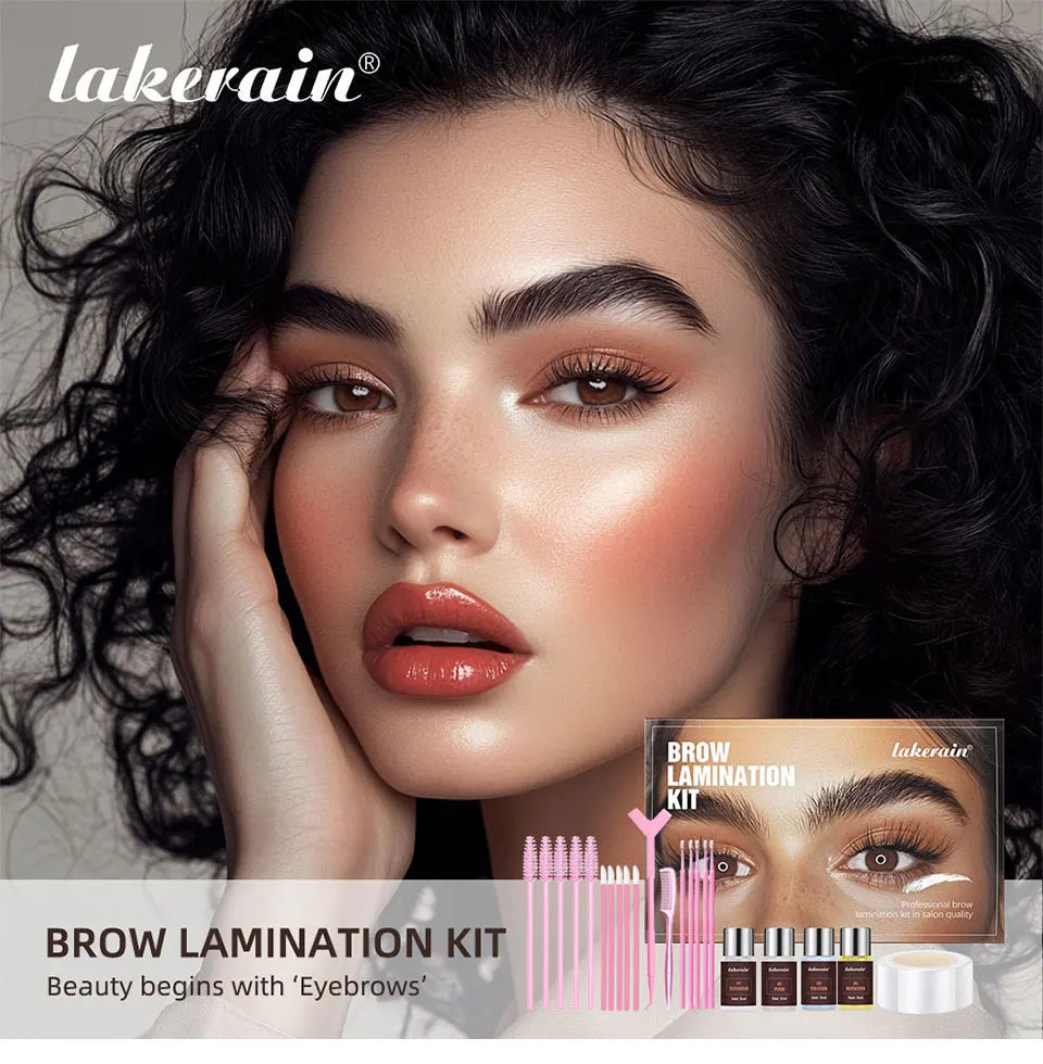At Home Brow Lamination Kit Semi-Permanent Eyebrow Fixation Set - 19