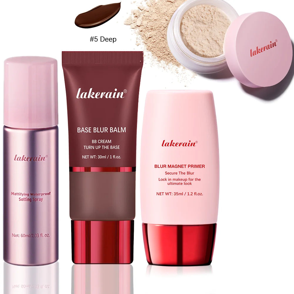 Daily Makeup Routine Ultimate Makeup Set For Flawless Matte Coverage