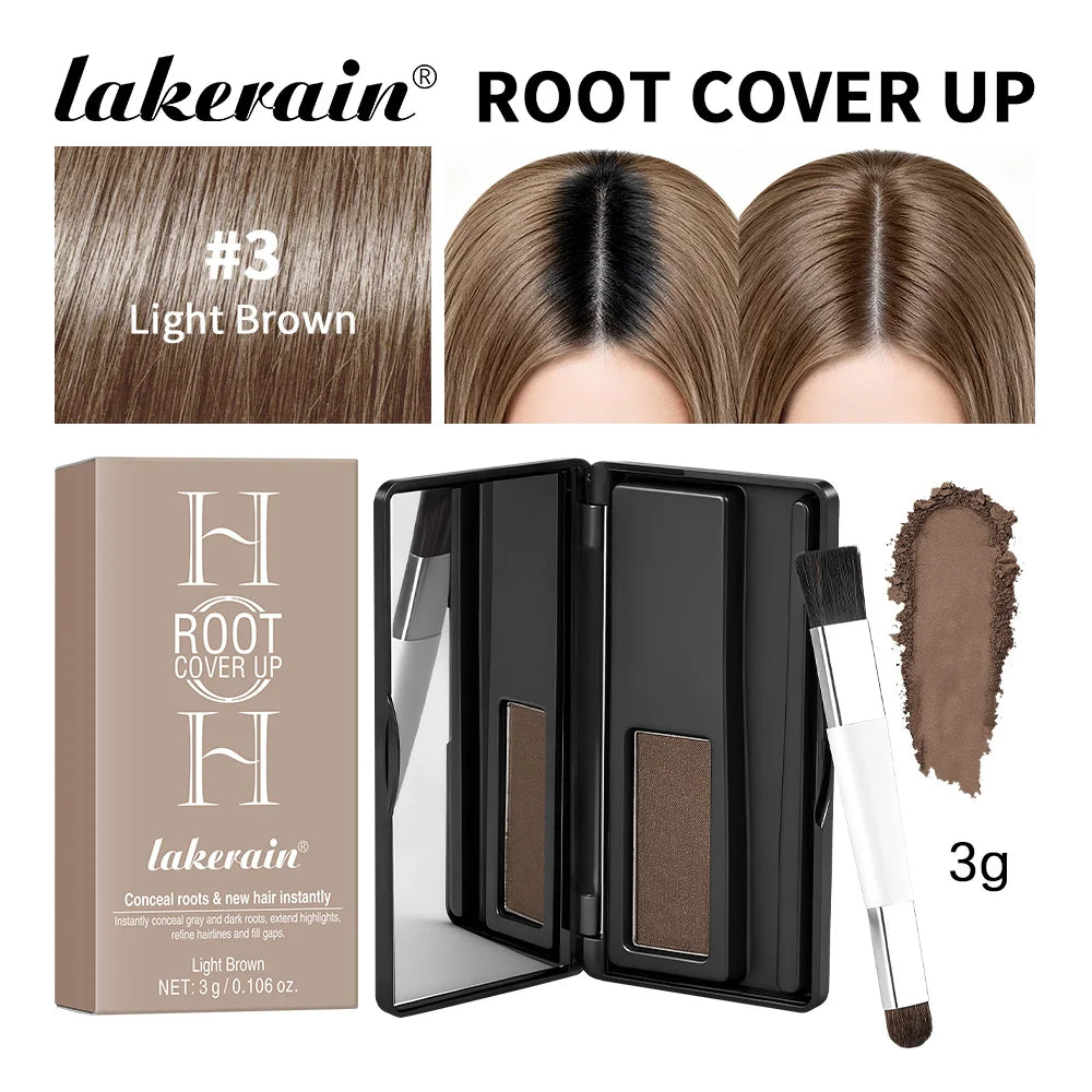 Daily Root Touch Ups Hair Concealer Powder for Instant Grey Coverage - 27