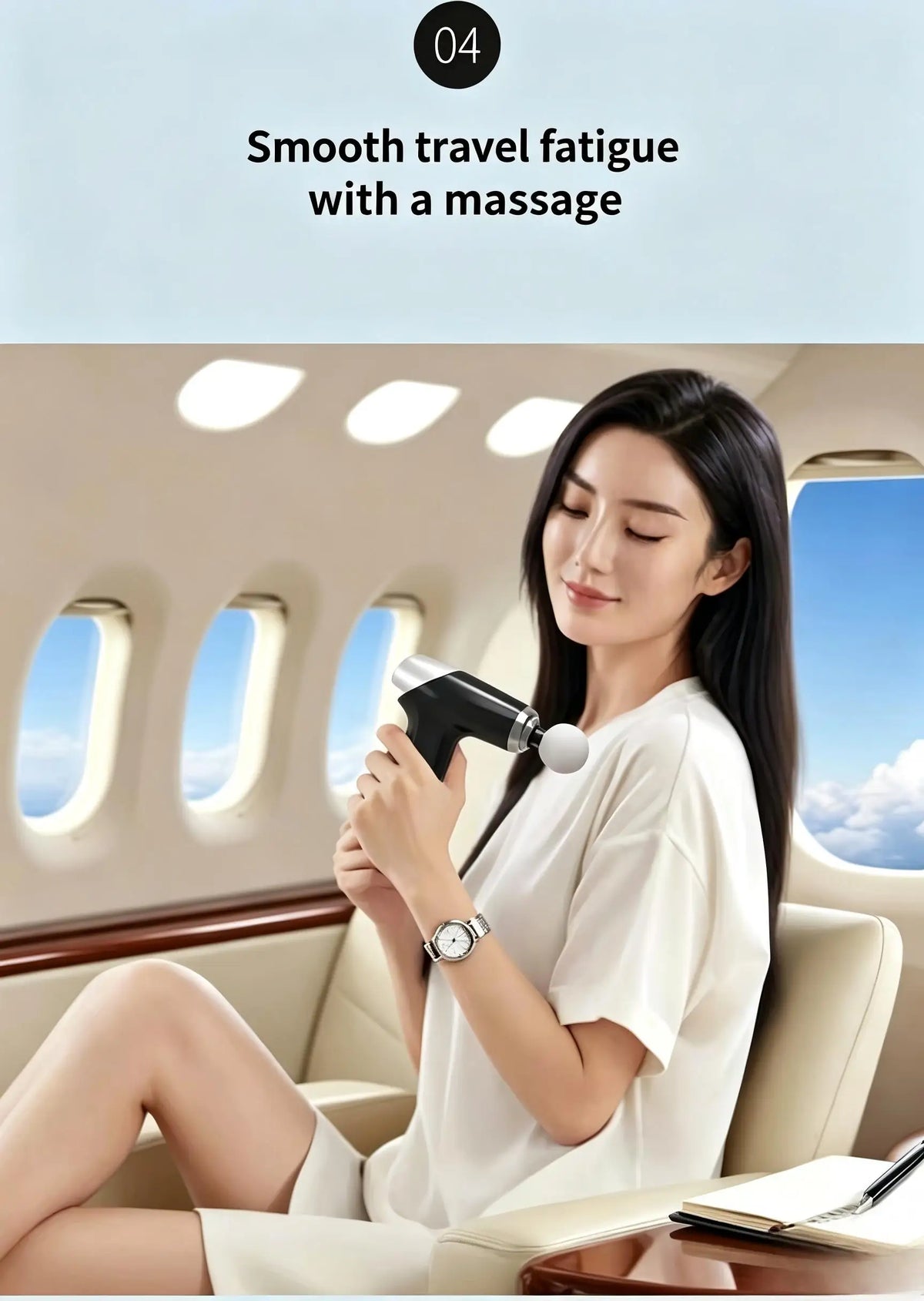 At Home Muscle Relaxation Mini Massage Gun for Deep Tissue Recovery