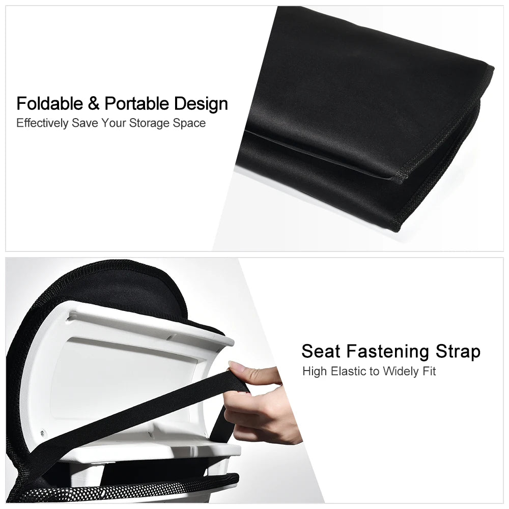 Home and Car Electric Back Massager Chair Cushion with Heat and Vibration
