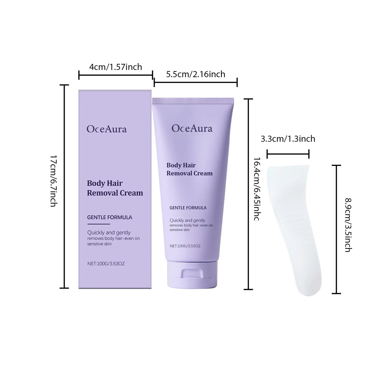 Smooth Skin Hair Removal Cream for Painless and Gentle Body Care