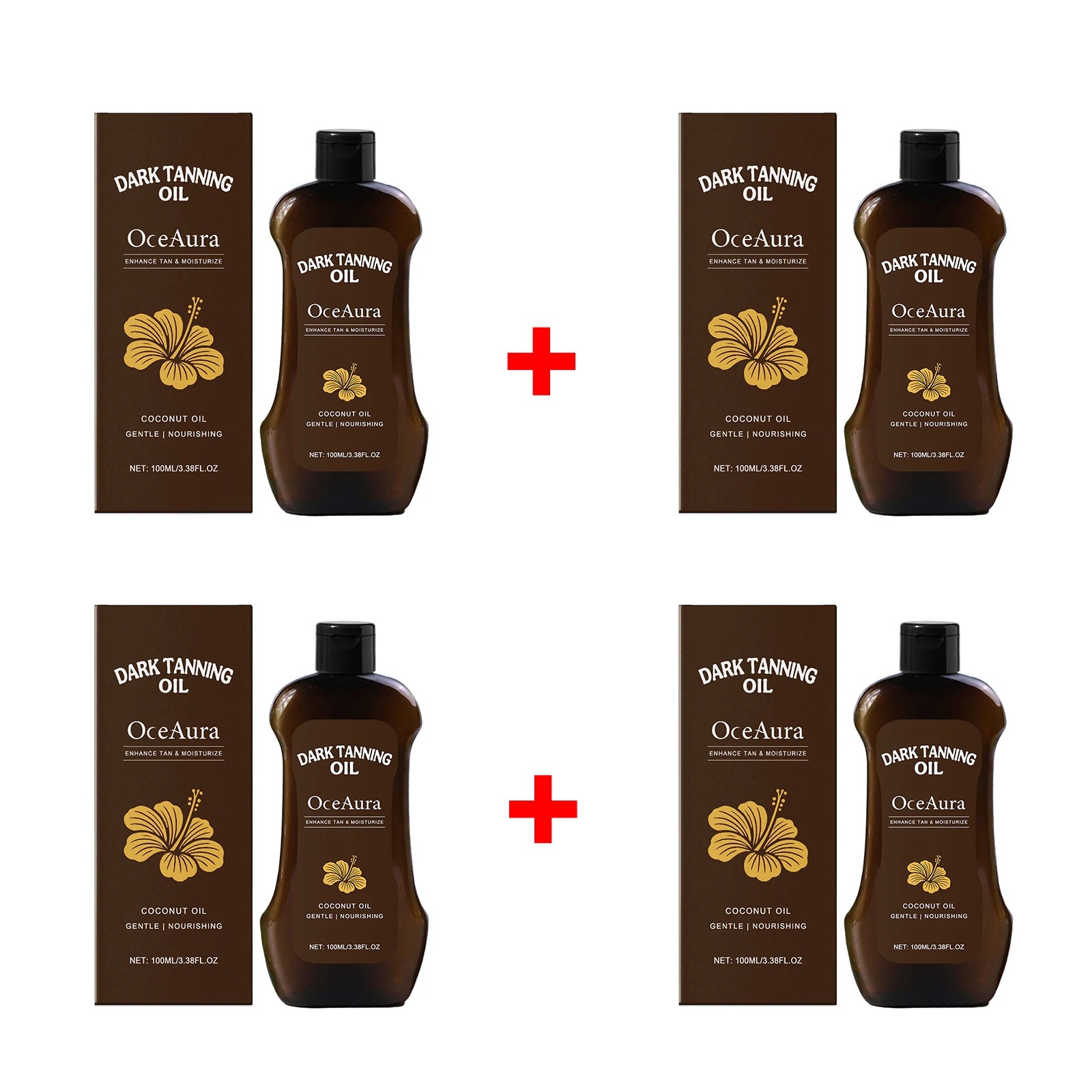 Beach Outdoor Coconut Oil Dark Tanning Oil for Deep Golden Glow - 16
