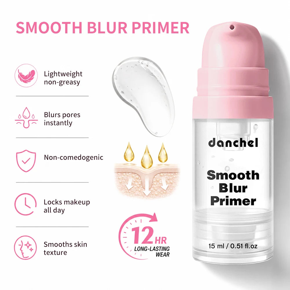 Daily Makeup Routine Primer and Liquid Foundation Set for Flawless Skin - 2