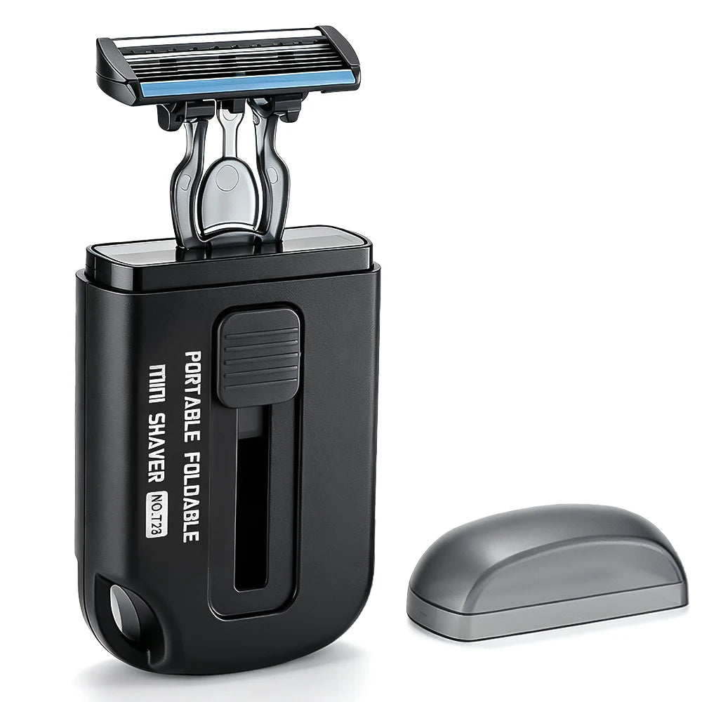 Travel Grooming Portable Manual Razor for Clean Shaves Anywhere