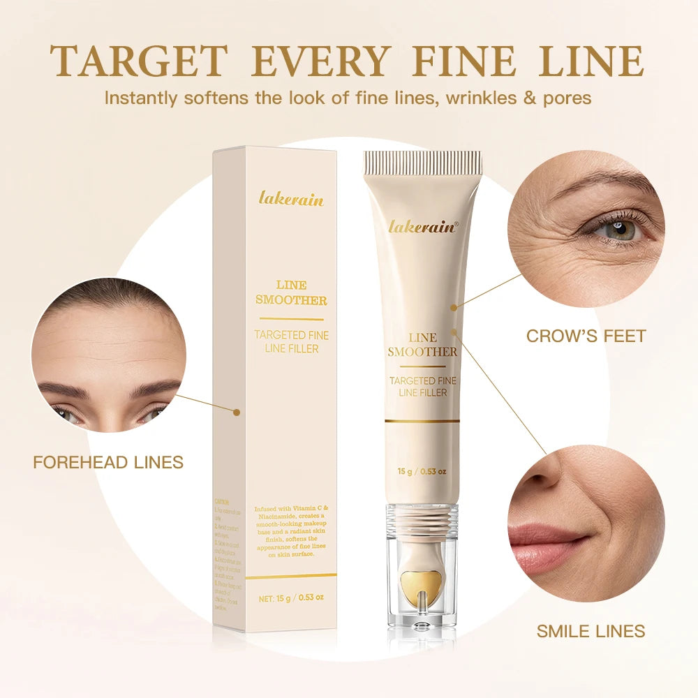 Daily Makeup Routine Line Smoother Targeted Fine Line Blurring Primer - 10