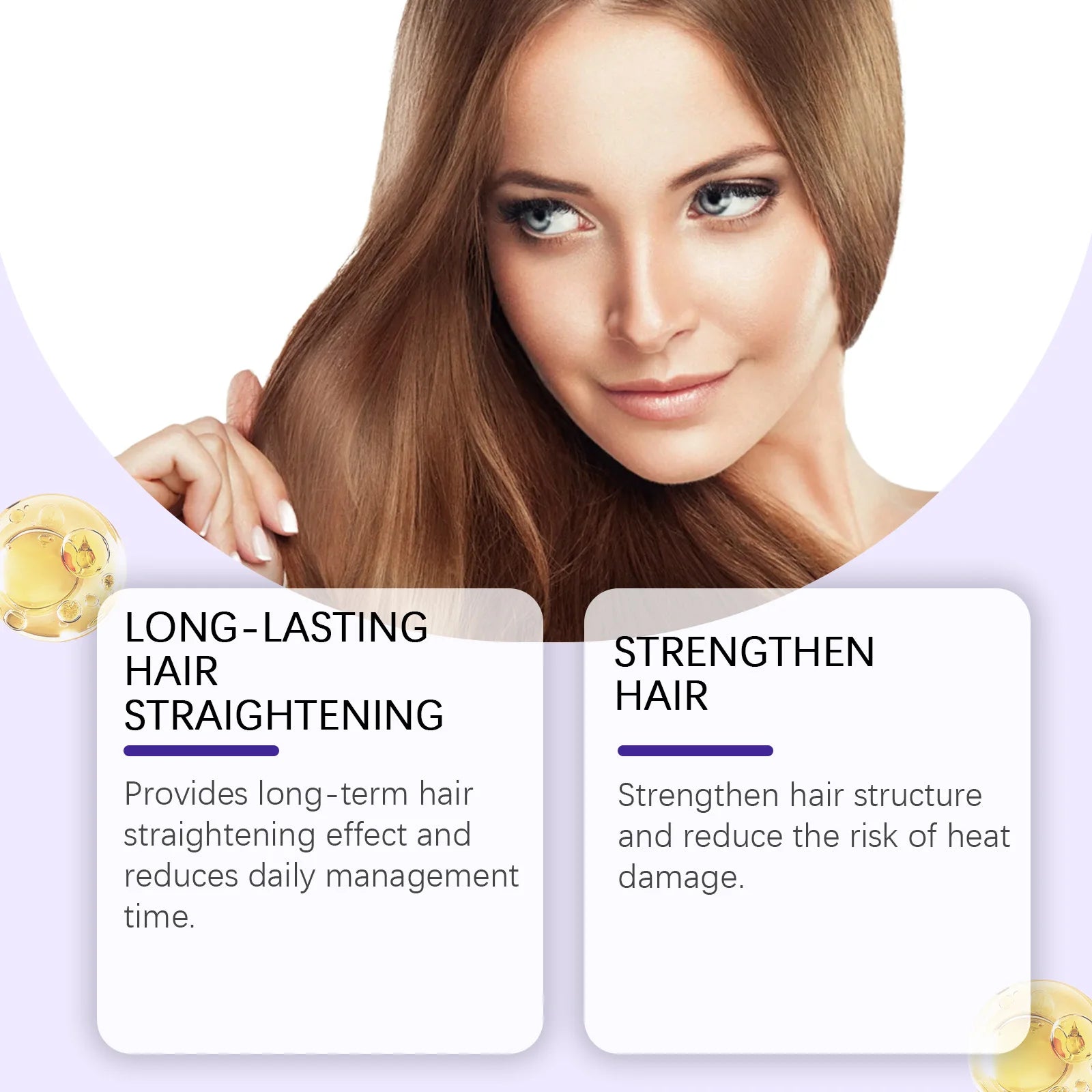 Daily Hair Care Protein Correction Hair Straightening Cream Smoothing - 4
