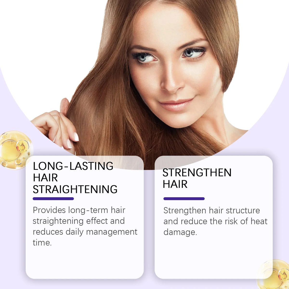 Daily Hair Care Protein Correction Hair Straightening Cream Smoothing