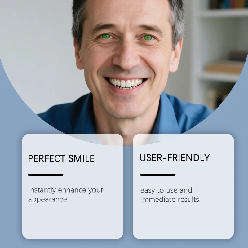 Bright Smile Temporary Denture Kit For Missing Teeth And Gaps - 3