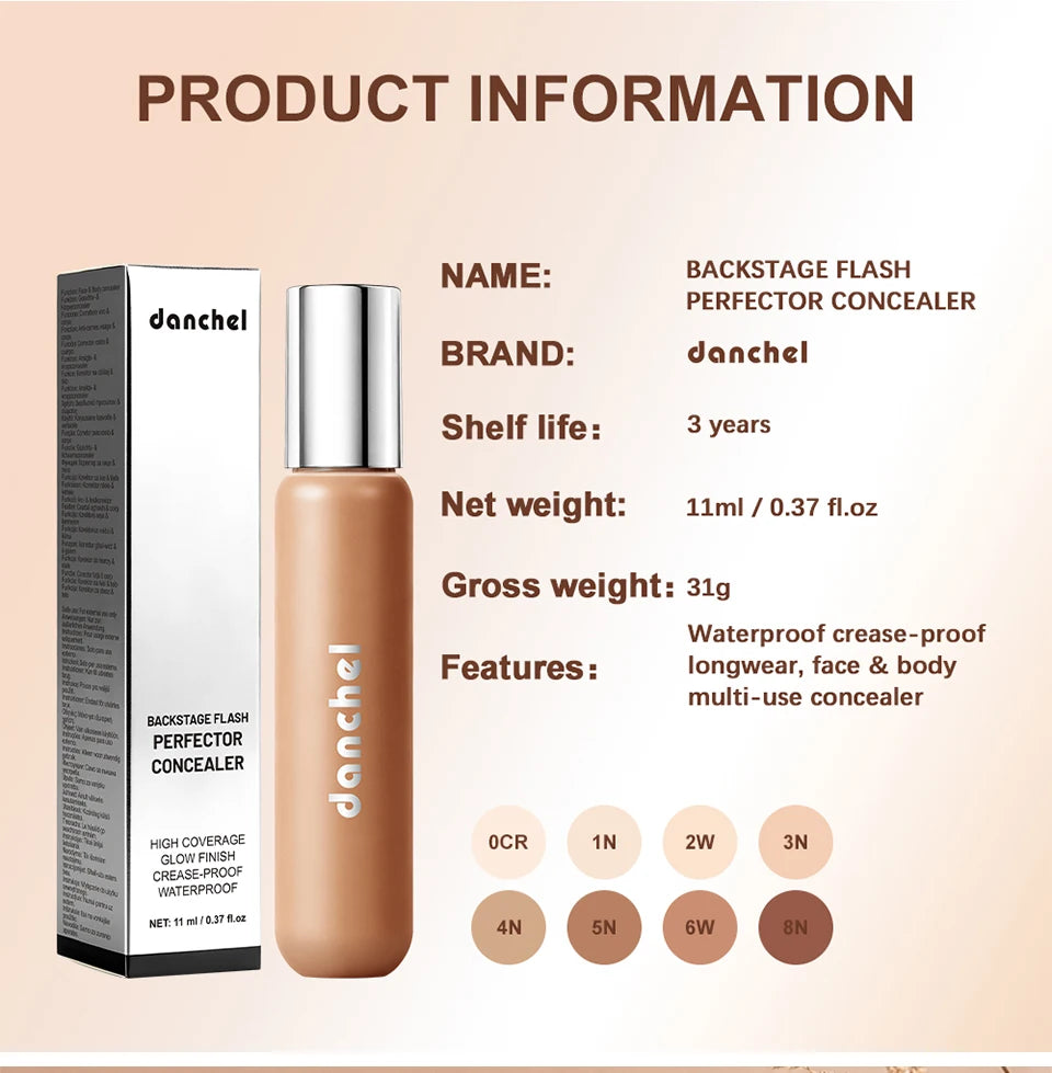 Under Eye Dark Circles Liquid Concealer for Full Coverage and Waterproof - 17