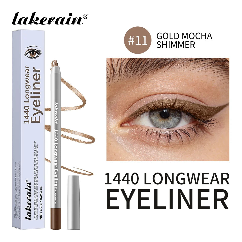 Daily Makeup Waterproof Eyeliner Pen Long-Lasting Smudge-Proof Formula - 22