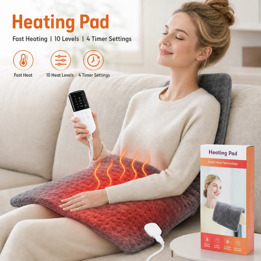 Home Office Electric Heating Pad for Back and Leg Fast Warming Mat
