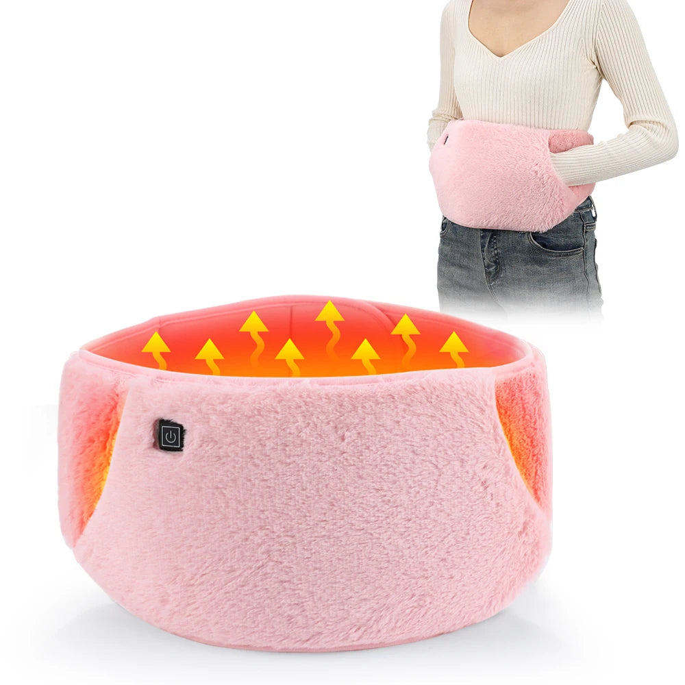 Cold Winter Electric Hand Warmer Waist Belt USB Rechargeable Heat Compress - 17