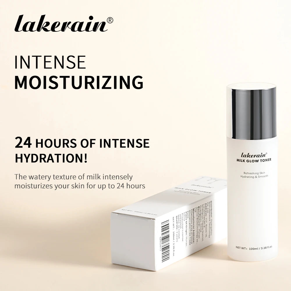 Daily Skin Care Milk Glow Toner for Dry And Tired Skin Hydration
