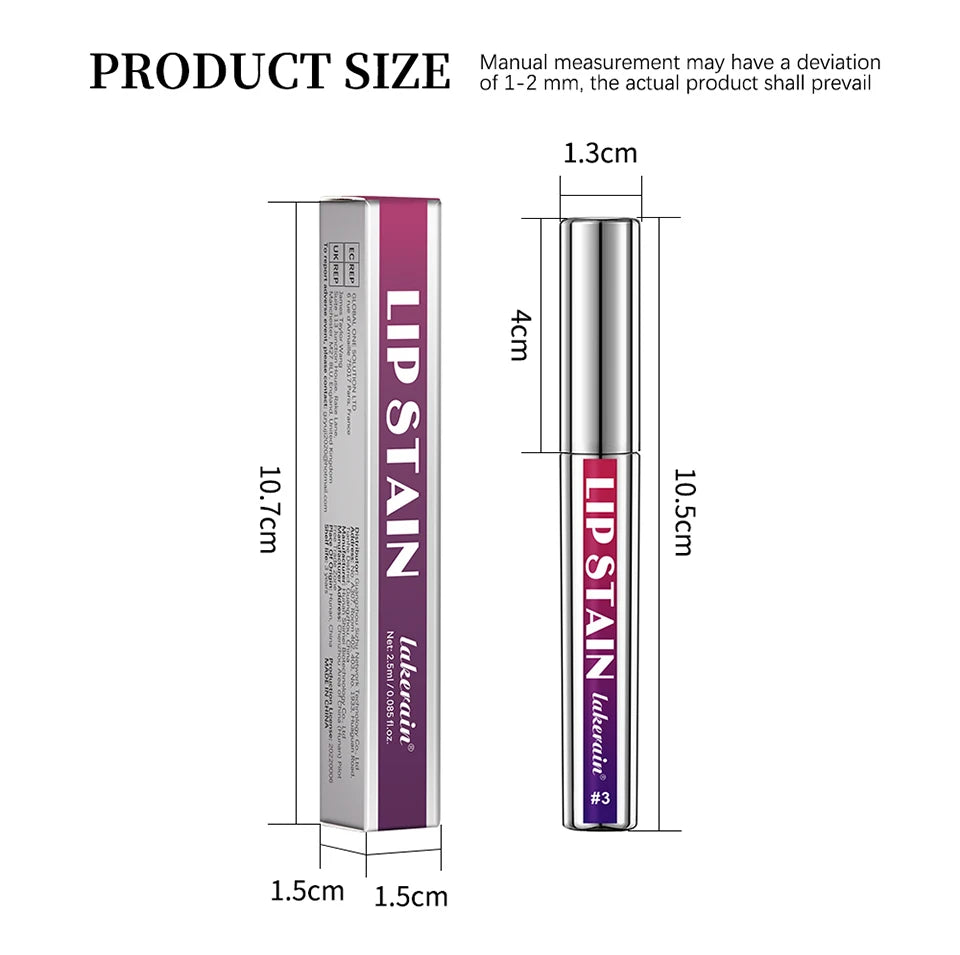 Daily Makeup Peel Off Lip Stain Set Long Lasting Waterproof Tint - 16