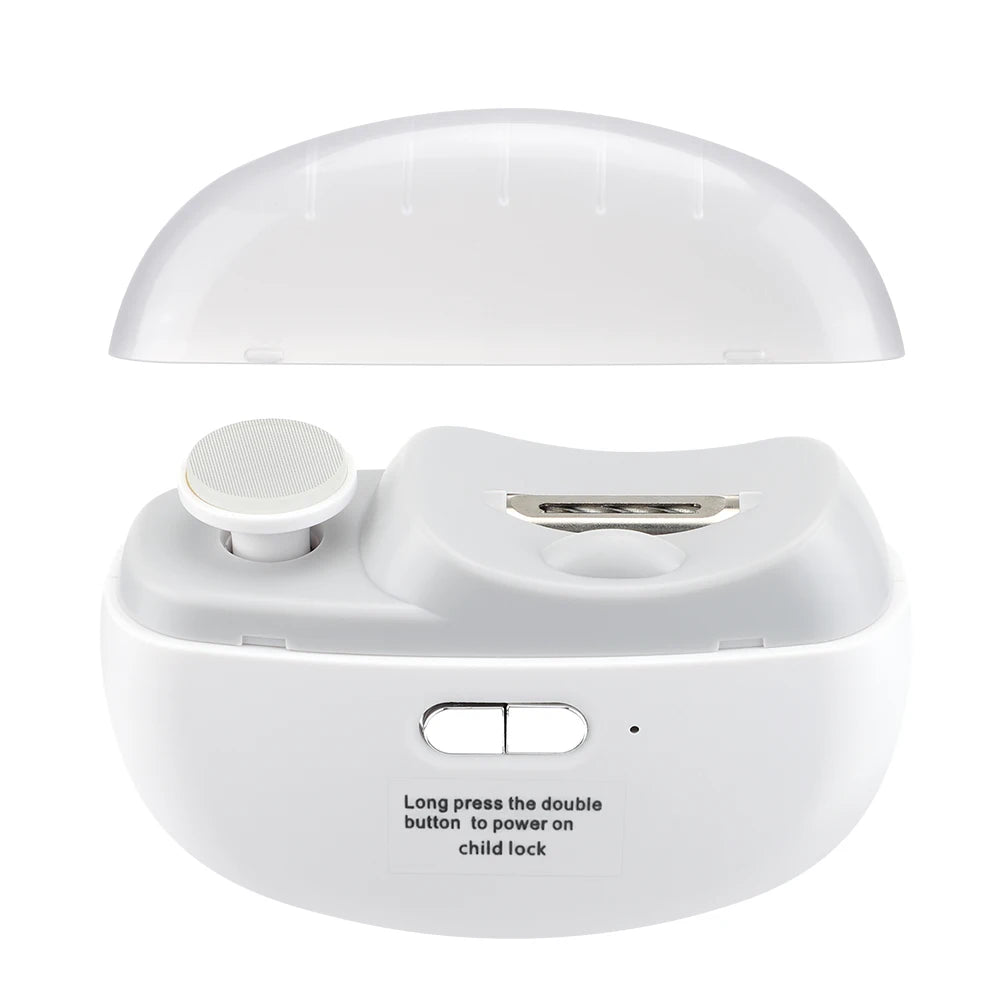 At Home Electric Nail Clipper Safe Trimming And Polishing Tool - 14