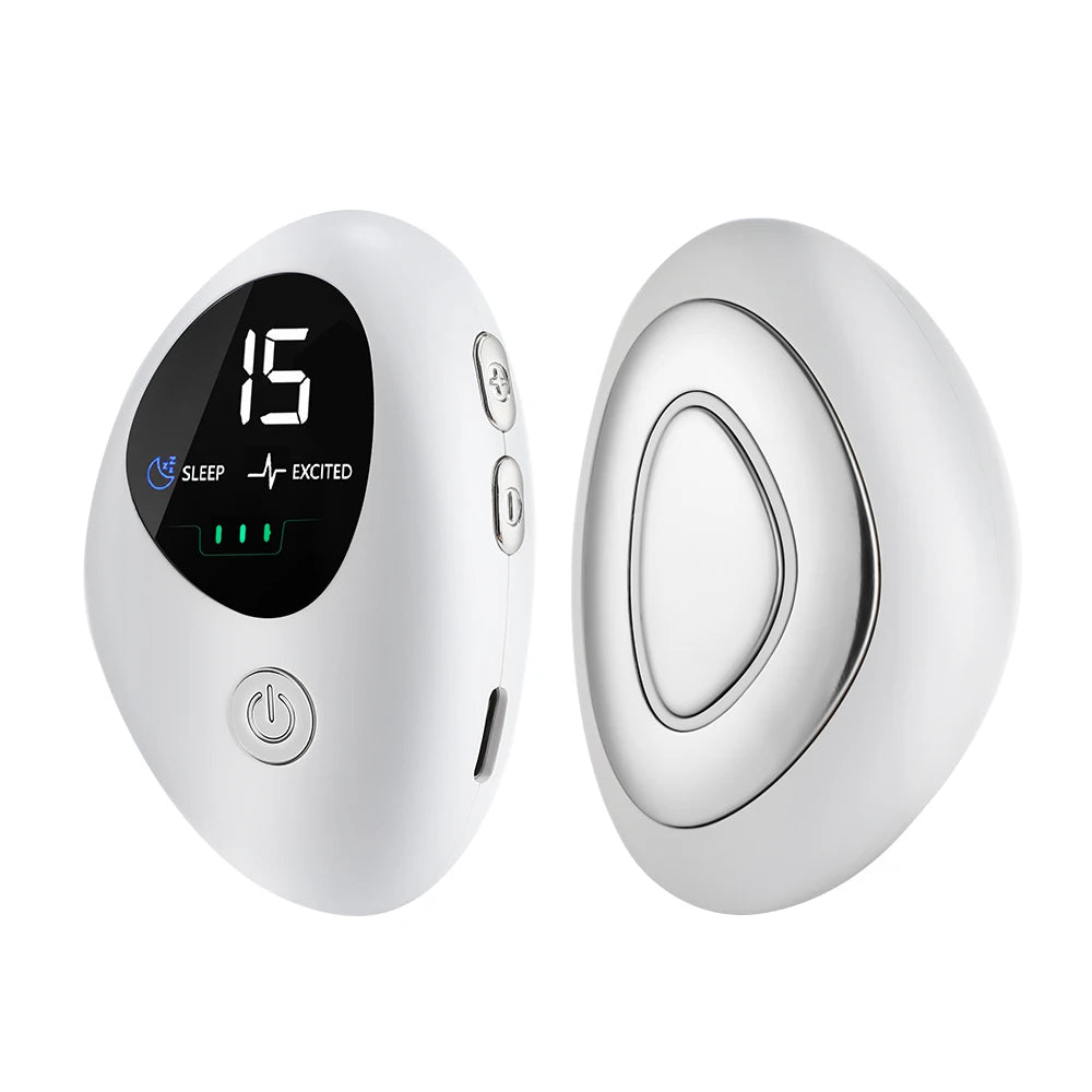 Bedtime Handheld Sleep Aid Device with LCD Screen for Easy Relax Helper