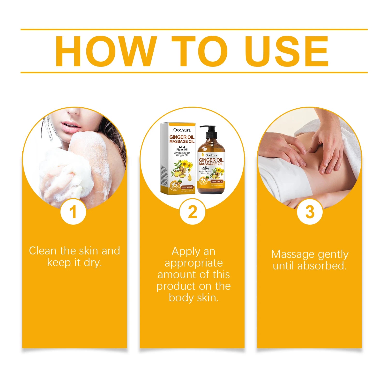 Relaxing at home with ginger massage oil for smooth skin and tension relief - 16