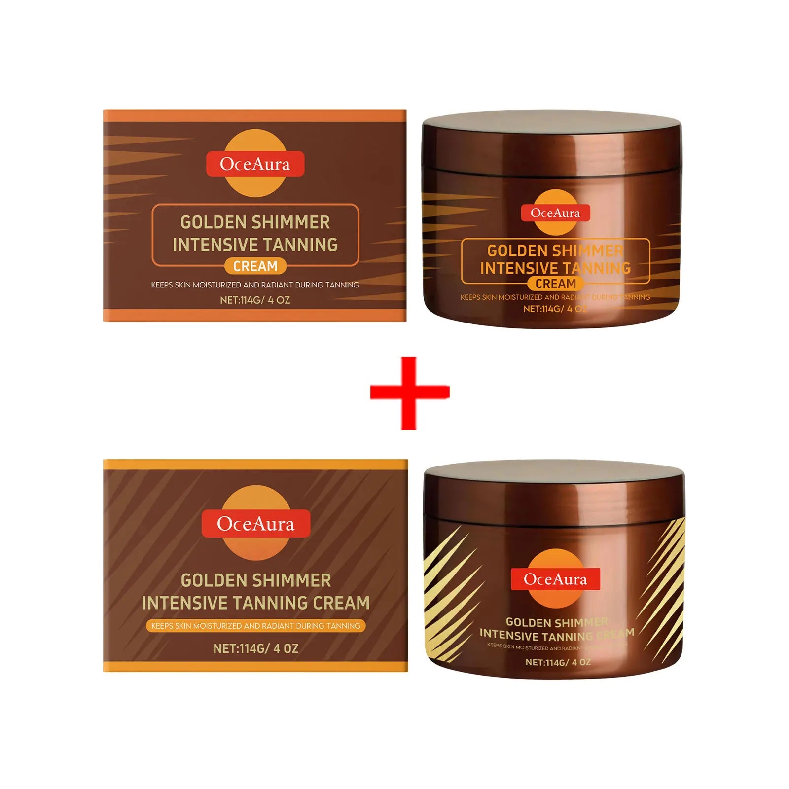 Beach Tan Shine Brown Tanning Accelerator Cream for Natural Glow - 8