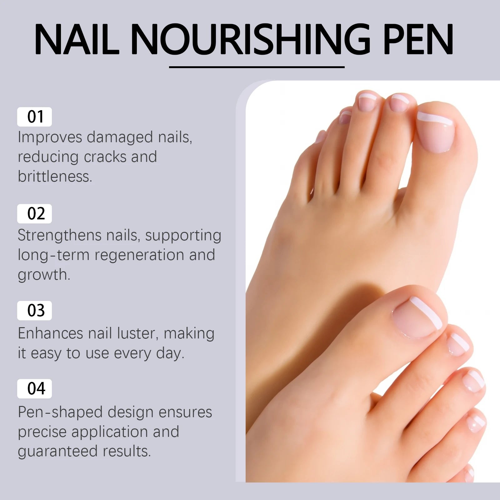 At home nail care cuticle oil pen to repair dry and fragile nails - 4