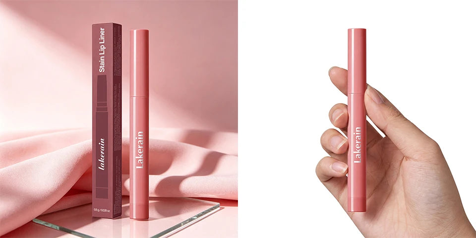 Daily Makeup Stain Lip Liner Pencil for Long Lasting Matte Definition - 21