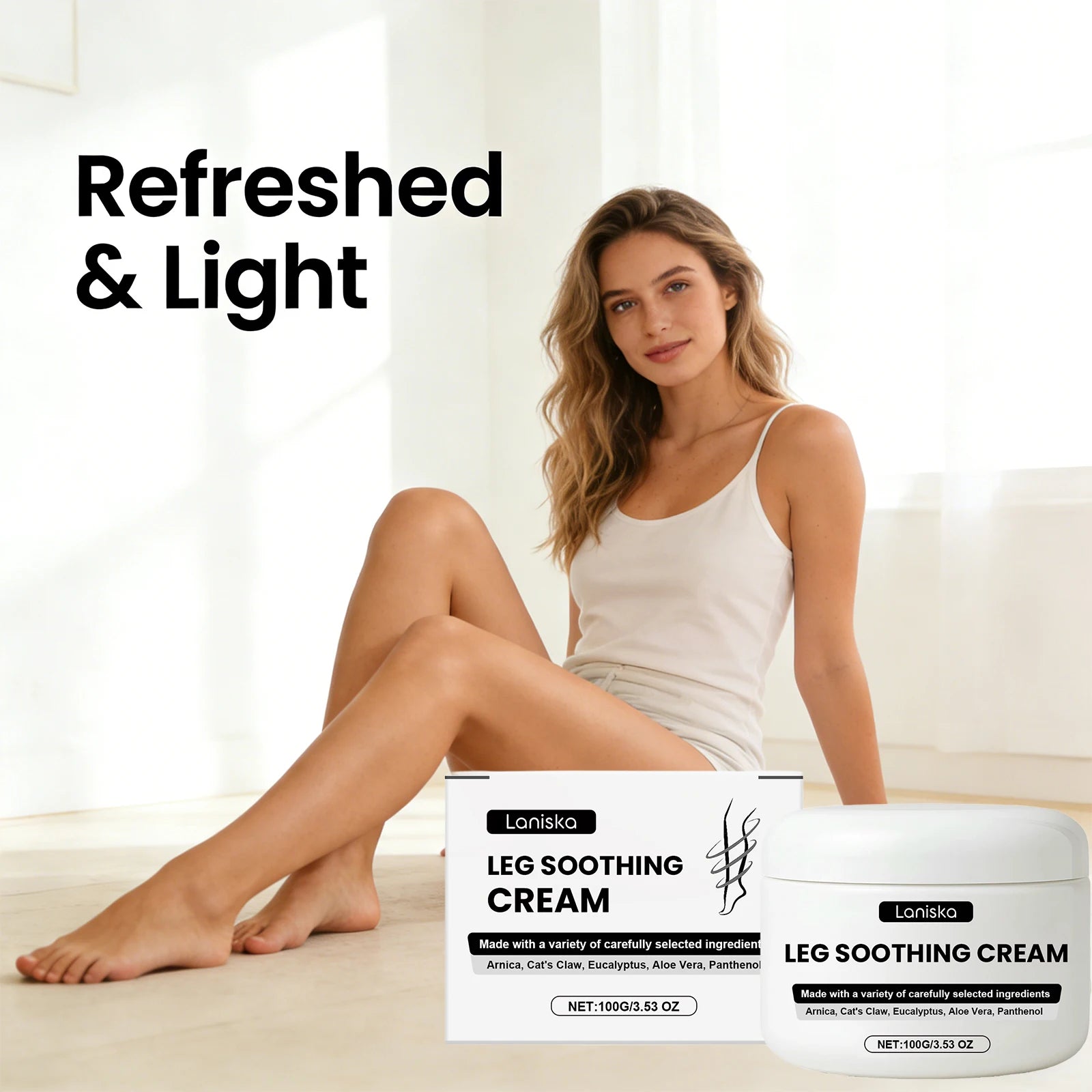 Daily Care Leg Soothing Cream for Muscle Relaxation and Comfort - 1