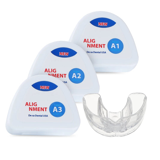 Kid teeth alignment trainer set for dental straightening stages