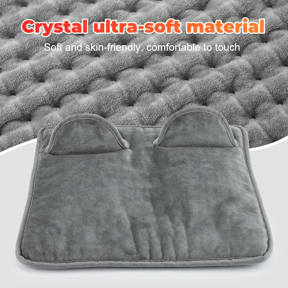 Office Desk Foot Warmer Electric Heating Pad with Nine Heat Settings