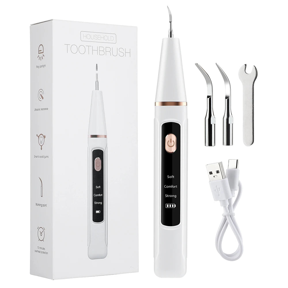 Bathroom Dental Scaler Electric Tooth Cleaner for Tartar Plaque Removal