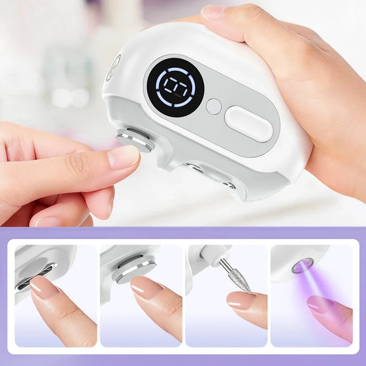 Home Manicure Electric Nail Clipper Set for Safe and Easy Trimming