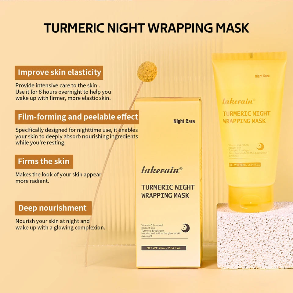 Overnight Skincare Collagen Night Wrapping Peel Off Face Mask