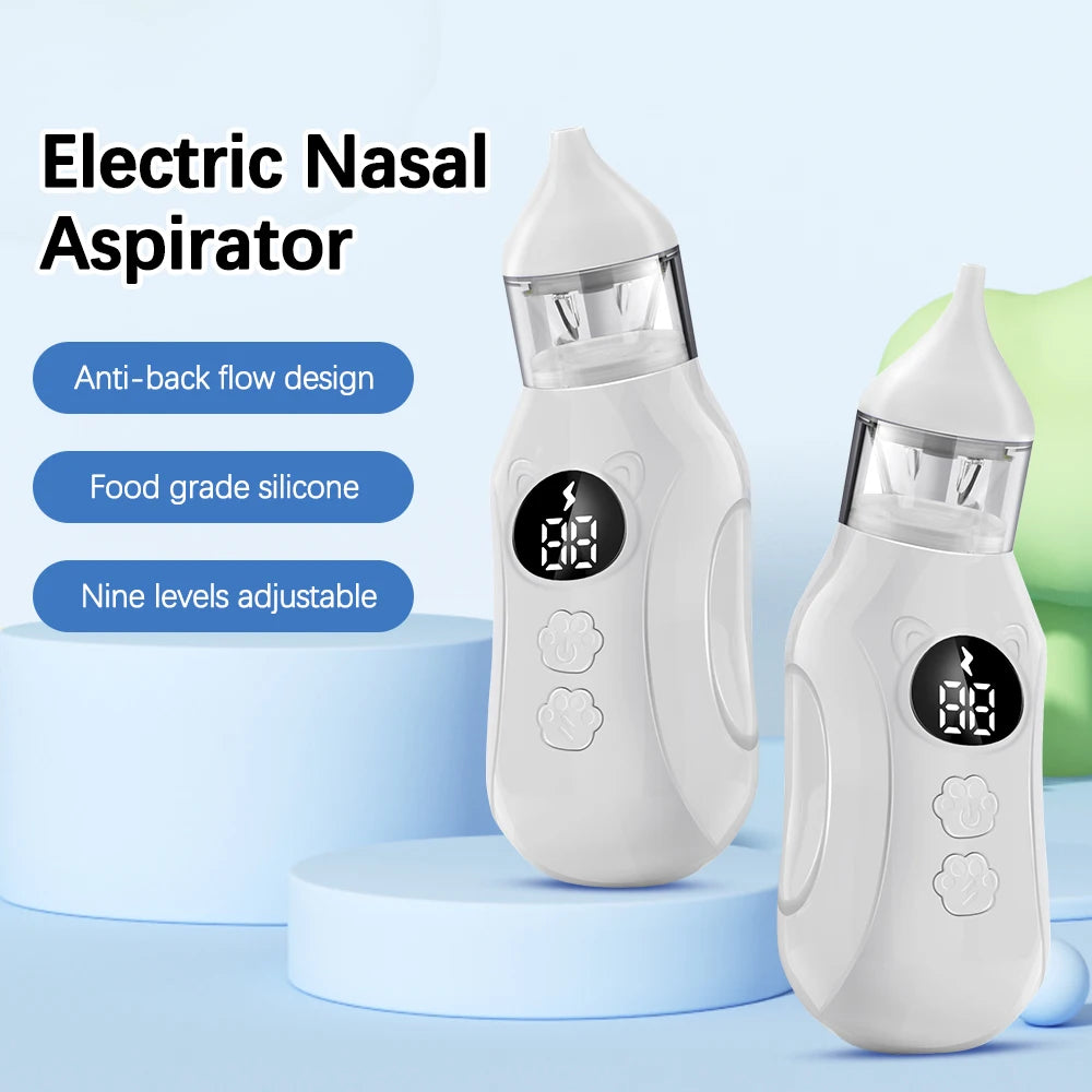 Nursery Nasal Aspirator gentle electric nose cleaner for stuffy babies