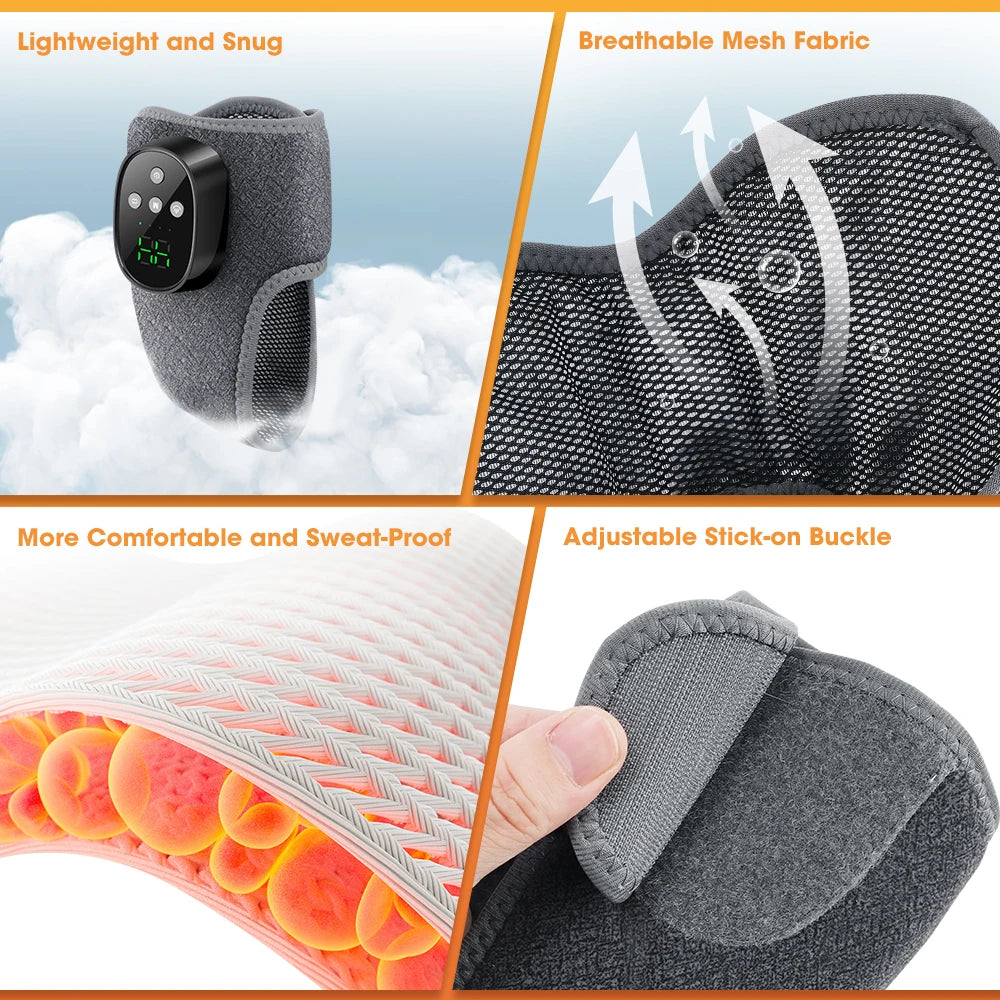 After Sports Recovery Heated Ankle Massager With Vibration And Heat Relief - 14